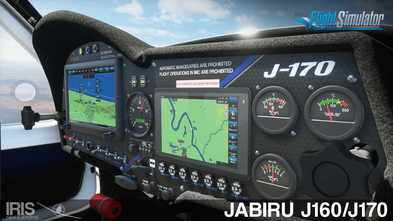 IRIS – Aviator Series – Jabiru J160/J170 [MSFS] – IRIS Simulations